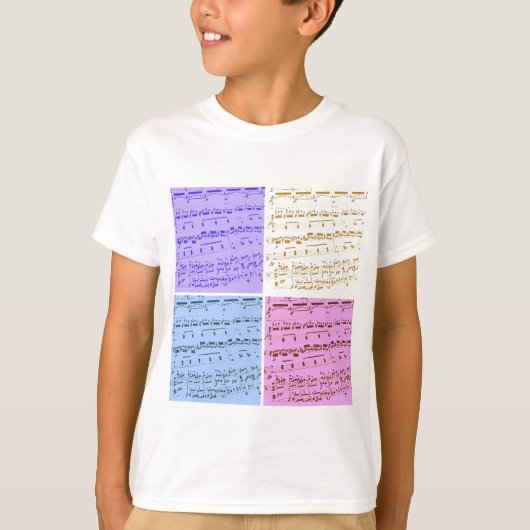 Muziekmajoor/student/leraar T-shirt (Voorkant)
