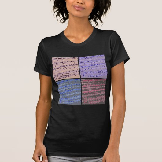 Muziekmajoor/student/leraar T-shirt (Voorkant)