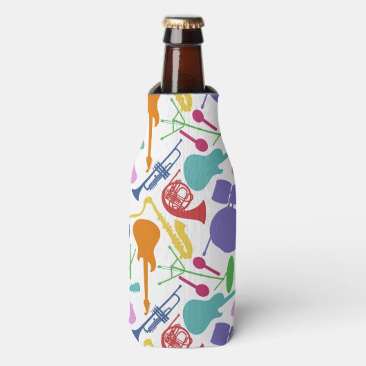 Muziekmaker Flesjeskoeler (Fles Voorkant)