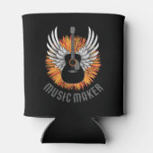 Muziekmaker (gitaarspeler) blikjeskoeler (Achterkant)