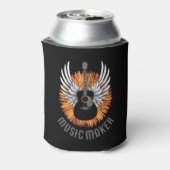 Muziekmaker (gitaarspeler) blikjeskoeler (Blikje Achterkant)