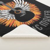 Muziekmaker (gitaarspeler) sherpa deken (3/4)