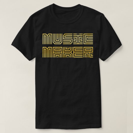 Muziekmaker Muziek Productie Audio Engineer Produc T-shirt (Design voorkant)