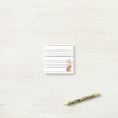 Muziekmanuscript  post-it® notes (Op bureau)