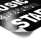 Muziekmedewerkers Foto Afdruk (Hoek)