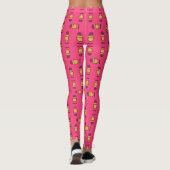 Muziekmicrofoon Leggings (Achterkant)