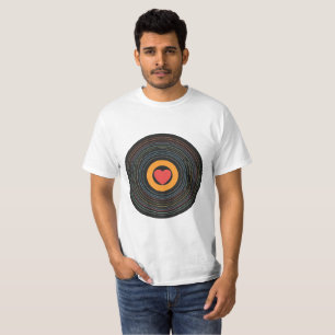 Muziekminnaars Hart T-shirt
