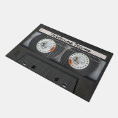 muziekmix — tapeweergave met welkomstbericht deurmat (Schuin)