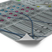 Muziekmixbureau Poster (Hoek)