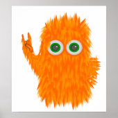Muziekmonster Poster (Voorkant)