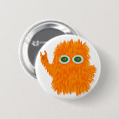 Muziekmonster Ronde Button 5,7 Cm (Voorkant /achterkant)