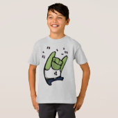 Muziekmonster T-shirt (Voorkant volledig)