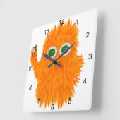 Muziekmonster Vierkante Klok (Hoek)