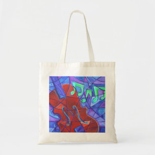 Muziekmozaïektas Tote Bag