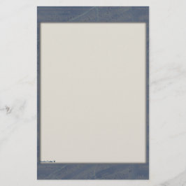 Muziekmuziek in blauw filteren briefpapier