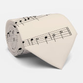 Muziekmuziekblad Stropdas (Opgerold)