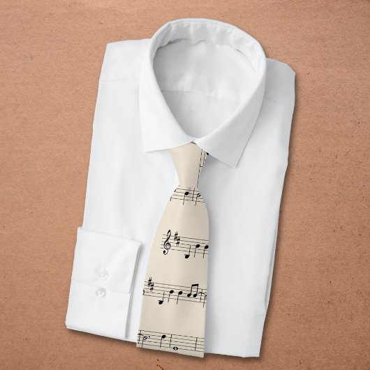 Muziekmuziekblad Stropdas