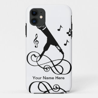 Muziekmuziekmicrofoon voor muzikale muzikant Case-Mate iPhone case