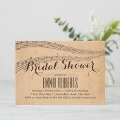  muziekmuziekVrijgezellenfeest Kaart (Staand voorkant)