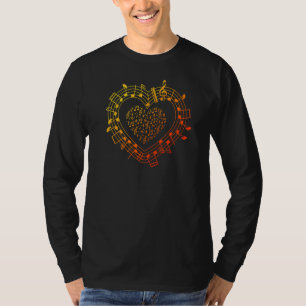 Muziekmuzikant Muzikant Muziek School Clef Orc T-shirt