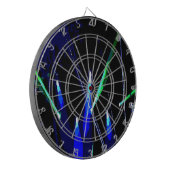 Muzieknachtlampjes - Blue1Design Dartbord (Voorkant Links)