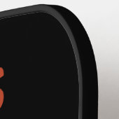 Muzieknoot Alto Clef geen Violin Pickleball Paddle (Links Detail)