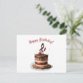 Muzieknoot Briefkaart (Staand voorkant)