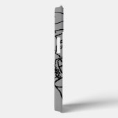 muzieknoot en band Case-Mate iPhone case (Achterkant / Rechts)