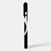 Muzieknoot ~ initiaal toevoegen Case-Mate iPhone case (Achterkant / Links)