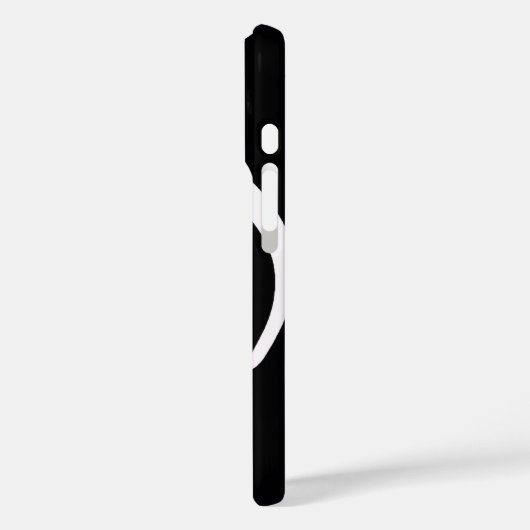 Muzieknoot ~ initiaal toevoegen Case-Mate iPhone case (Achterkant / Links)