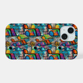 Muzieknoot iPhone 15 Case (Achterkant horizontaal)