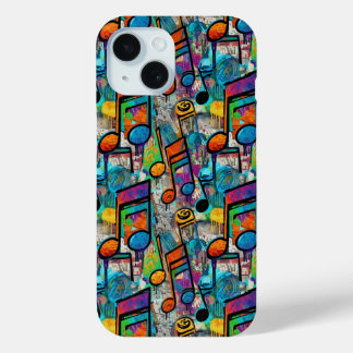 Muzieknoot iPhone 15 Case