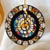 Muzieknoot Keramisch Ornament