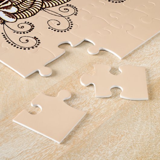 Muzieknoot Legpuzzel (Zijkant)