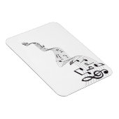 Muzieknoot magneet (Rechterzijde)