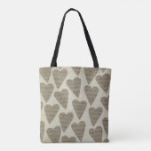Muzieknoot muzikant muzikant tote bag (Achterkant)
