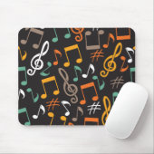 Muzieknoot patroon muismat (Met muis)