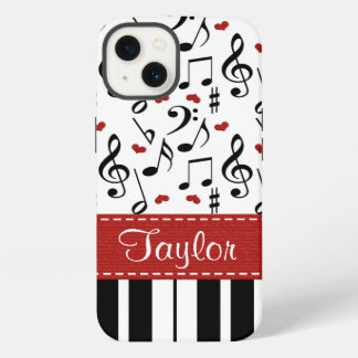 Muzieknoot Piano iPhone 13 Hoesje