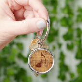 Muzieknoot Sleutelhanger (Hand)