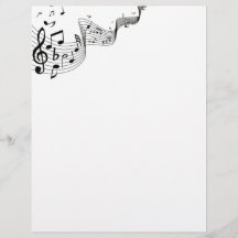 Muzieknoot Stationery