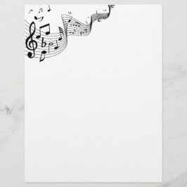 Muzieknoot Stationery