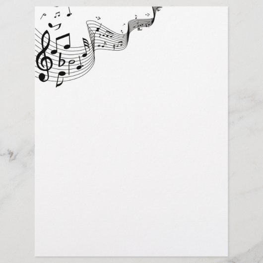 Muzieknoot Stationery (Voorkant)