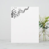 Muzieknoot Stationery (Staand voorkant)