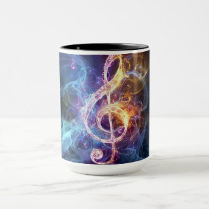 Muzieknoot: Treble Clef Mok