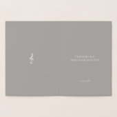 muzieknoot / troebelplaat op zilver folie kaarten (Binnen)