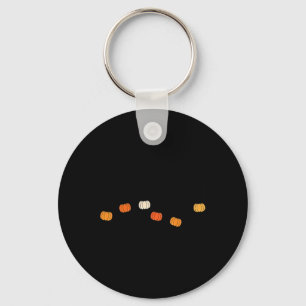 Muzieknota Pompoen Herfst Muziekleraar Halloween C Sleutelhanger