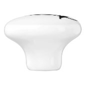 Muzieknotatie - achtste notities of quavers keramische knop (Zijkant)