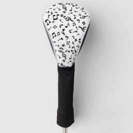Muzieknotaties Golfheadcover