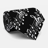 Muzieknotaties Stropdas (Opgerold)