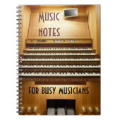 Muzieknotebook voor drukke muzikanten notitieboek (Voorkant)